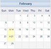2011 Yearly View Calendar